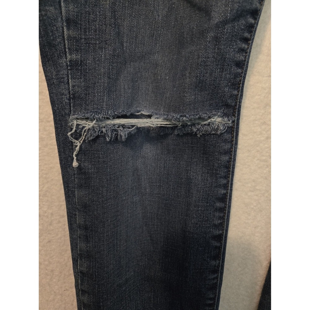 Madewell Maternity Skinny Jeans Size 28 Blue Denim Cotton Blend - Picture 9 of 15